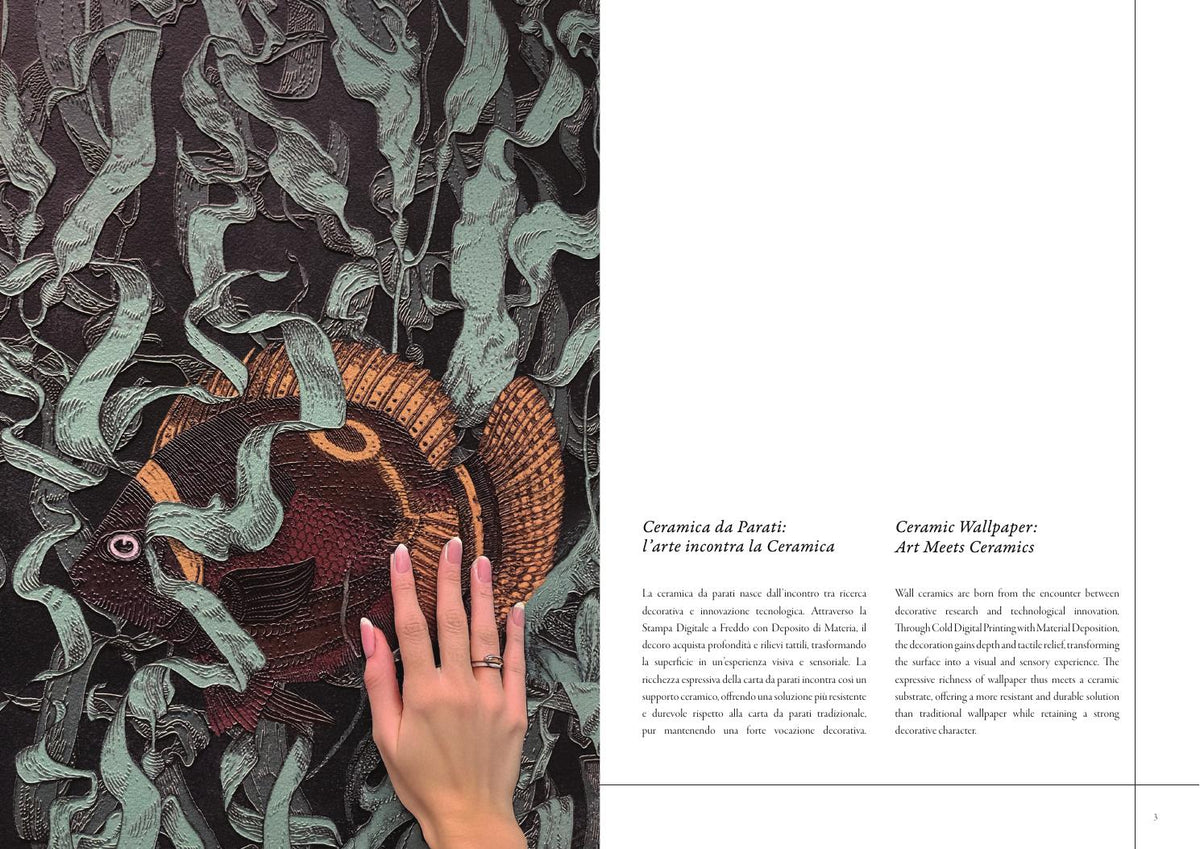 ATELIER Ceramica da Parati di Ceramica Bardelli – superfici firmate dai designer