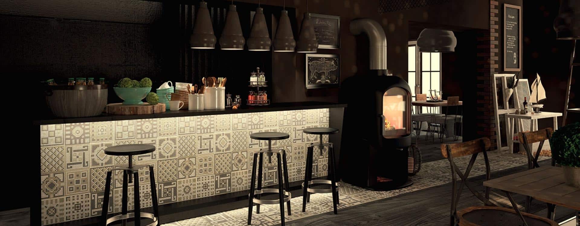 Industrial Steak House Restaurant