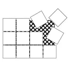 10x10 / (4"x4") · Stärke 0,7 cm / (9/32")